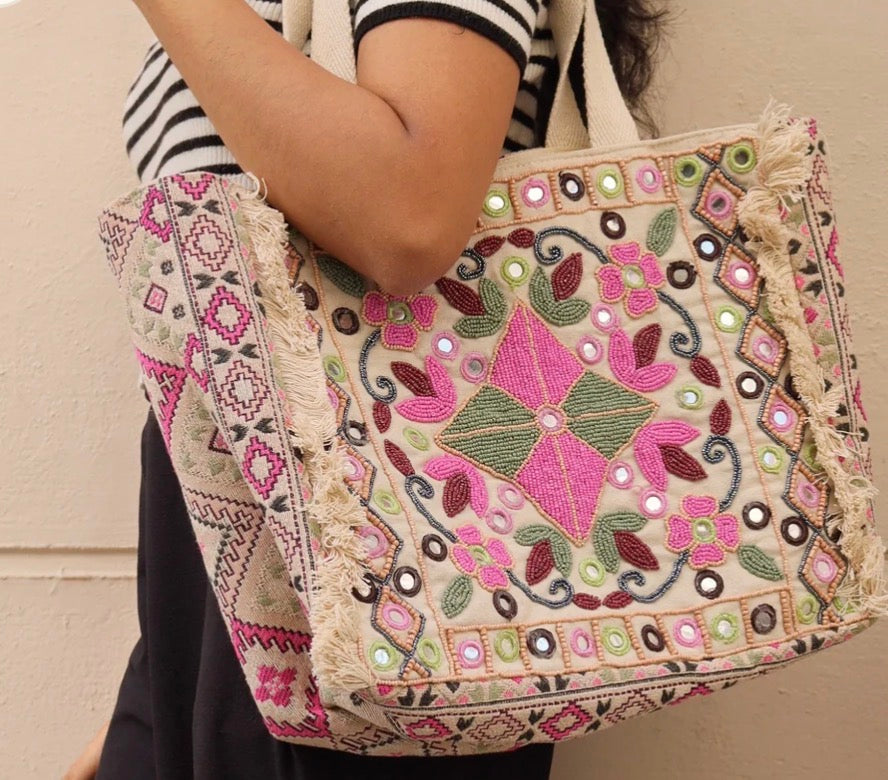 Rangoli Bloom Tote