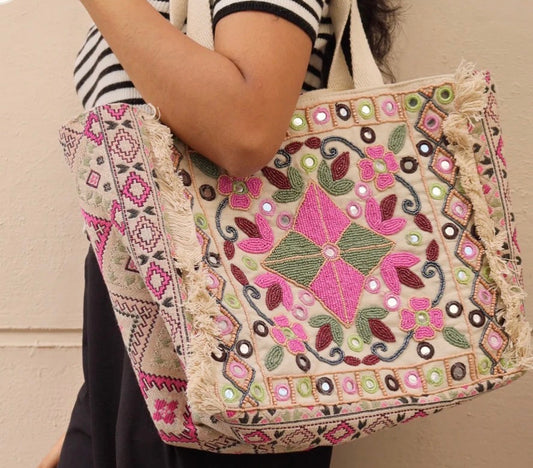 Rangoli Bloom Tote