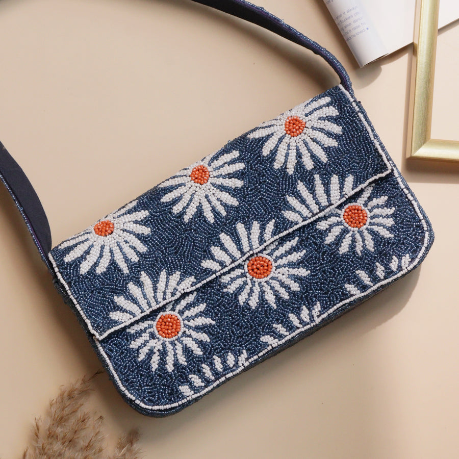 Rani in Bloom Purse- Blue