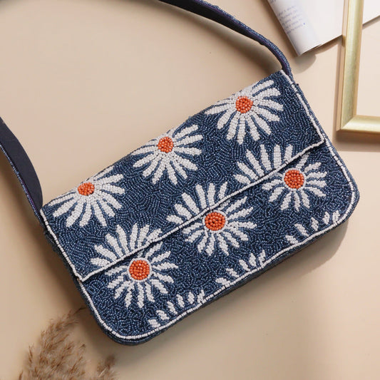 Rani in Bloom Purse- Blue